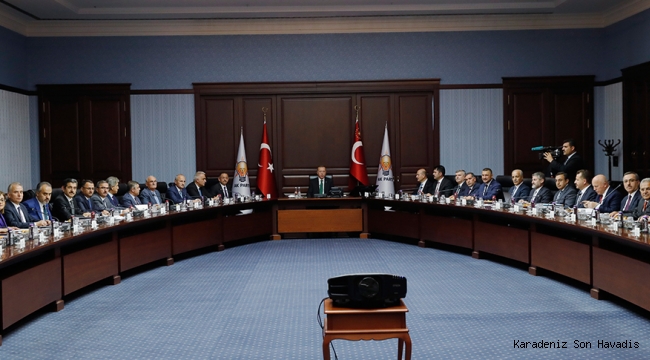 AK Parti Genel Başkanı ve Cumhurbaşkanı Erdoğan, Büyükşehir ve il Belediye Başkanlarına hitap etti
