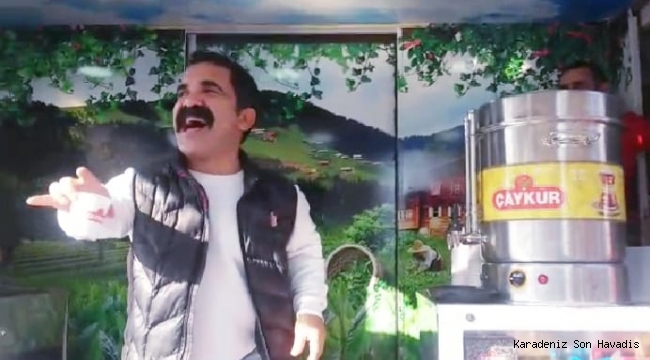 ÇOCUKLAR DUYMASIN DİZİSİNİN ÇAYCISI HÜSEYİN BU SEFER ÇAYLAR ÇAYKUR’DAN DEDİ