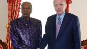Cumhurbaşkanı Erdoğan, Gine Cumhurbaşkanı Condé ile görüştü