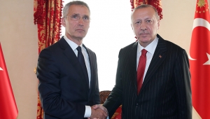 Cumhurbaşkanı Erdoğan, NATO Genel Sekreteri Jens Stoltenberg'i kabul etti