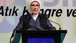 Emine Erdoğan, İstanbul Yerel Yönetimler Sıfır Atık Kongresi’ne katıldı
