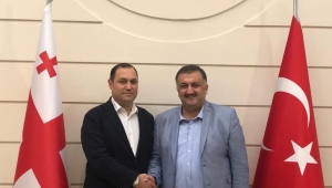 Hasan Karal'dan Gürcistan Büyükelçisine ziyaret