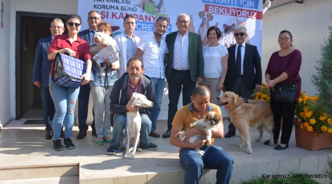 Hayvanlara aşı kampanyasına yoğun ilgi