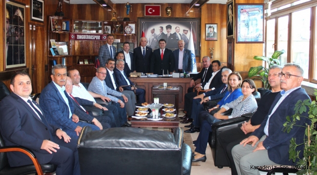  İl Genel Meclisi AK Parti Grubu'ndan, GMİS'e ziyaret