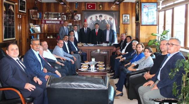 İl Genel Meclisi AK Parti Grubu'ndan, GMİS'e ziyaret