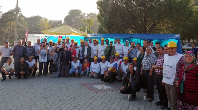 Kolçak, Somalı madencileri ziyaret etti