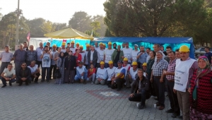 Kolçak, Somalı madencileri ziyaret etti