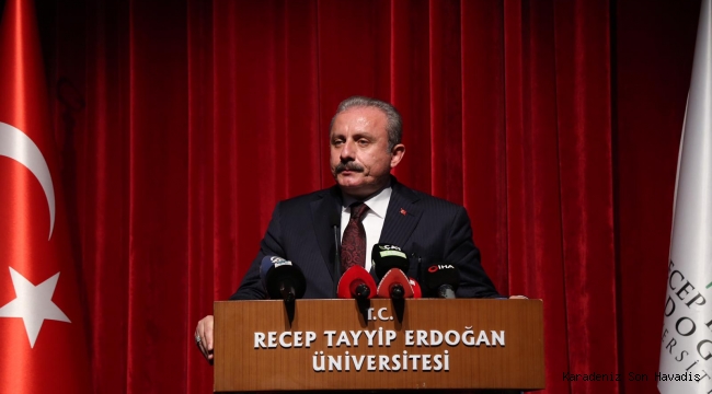 TBMM Başkanı Mustafa Şentop, RTEÜ Akademik Yılı Açılış Törenine Katıldı