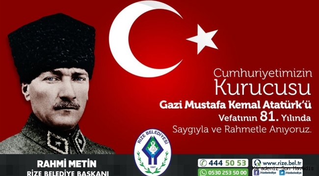 BAŞKAN METİN'DEN