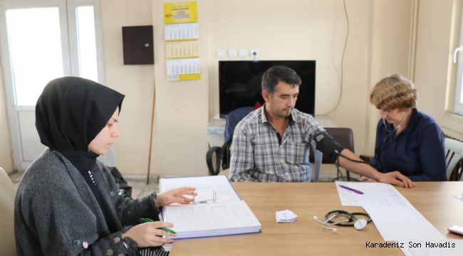 Belediyede işçilerin periyodik muayeneleri tamamlandı