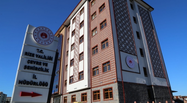 Çevre ve Şehircilik İl Müdürlüğü çağdaş hizmet binasına kavuştu