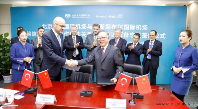 İstanbul Havalimanı, Çin Halk Cumhuriyeti ve Güney Kore’nin Uluslararası Havalimanları ile Anlaşmalar İmzaladı