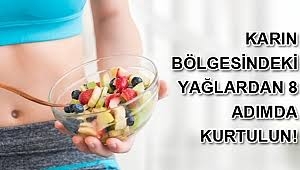 KARIN BÖLGESİNDEKİ YAĞLARDAN 8 ADIMDA KURTULUN!