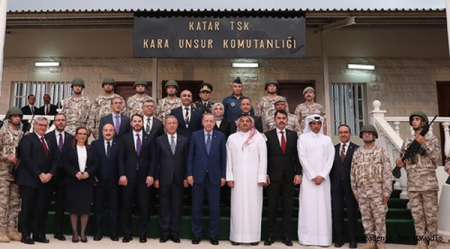 “Katar’ın güvenliğini, ülkemizin güvenliğinden ayrı tutmuyoruz”