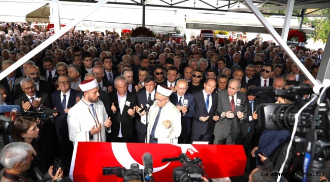 MÜMTAZ SOYSAL SON YOLCULUĞUNA UĞURLANDI