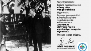 POSBIYIK, ÖĞRETMENLER GÜNÜ'NÜ KUTLADI