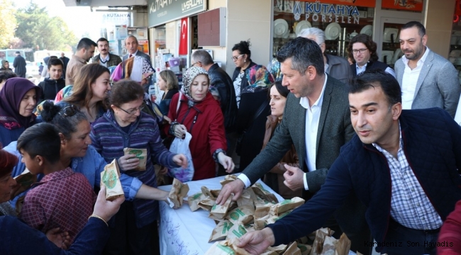 Safranbolu Belediyesinden Kandil Simidi İkramı