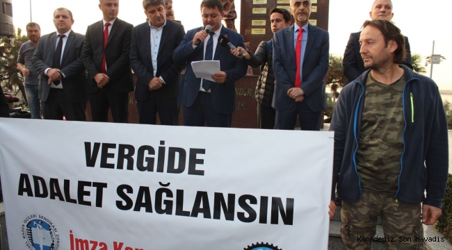 “VERGİDE ADALET SAĞLANSIN”