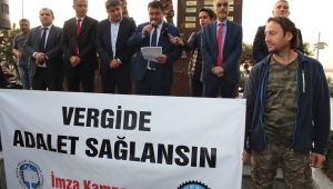 “VERGİDE ADALET SAĞLANSIN”