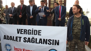 “VERGİDE ADALET SAĞLANSIN”