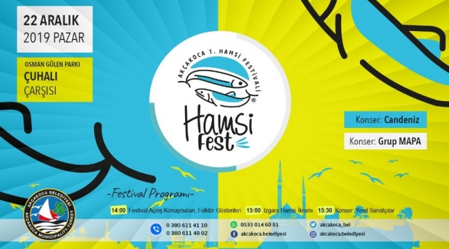 Akçakoca Belediyesi Hamsi Festivali