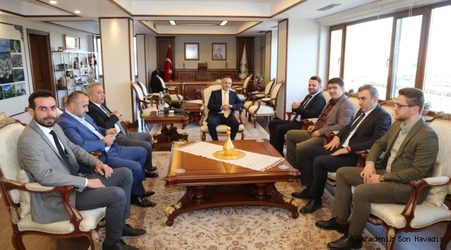 ASKON’dan Vali Kemal Çeber’e Ziyaret