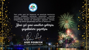 Başkan Posbıyık' tan yeni yıl mesajı