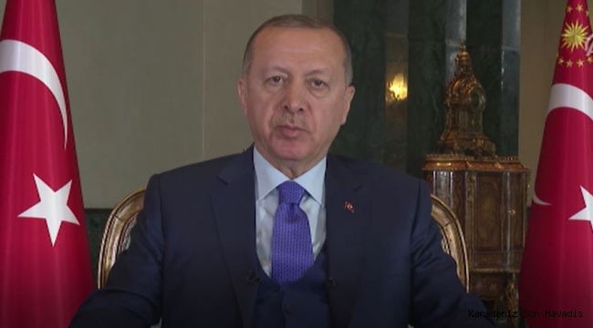 Cumhurbaşkanı Erdoğan, 2020 yılı için mesaj yayımladı
