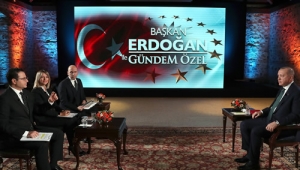 Cumhurbaşkanı Erdoğan, A Haber canlı yayınına katıldı
