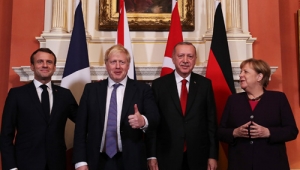 Cumhurbaşkanı Erdoğan, Londra'da Suriye konulu Dörtlü Zirve'ye katıldı