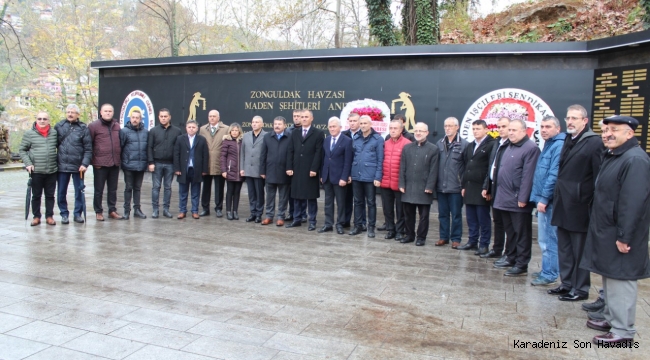 Dünya Madenciler Gününde maden şehitleri anıldı