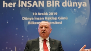 “Dünyanın neresinde bir mazlum, mağdur, hakkı ve hukuku ihlal edilen insan varsa tüm gücümüzle onların yanındayız”