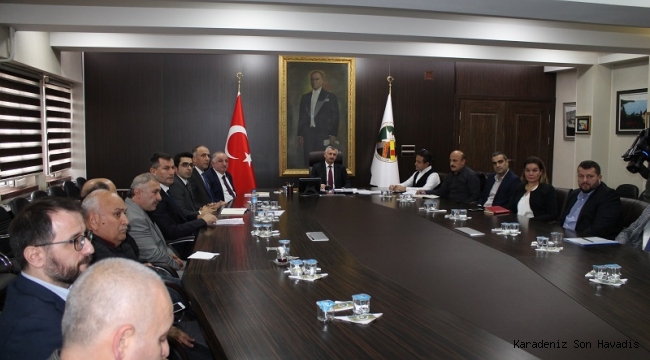 Ekonomi Toplantısı Vali Erdoğan Bektaş Başkanlığında Yapıldı