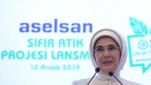 Emine Erdoğan, ASELSAN Sıfır Atık Projesi Lansman Töreni’ne katıldı