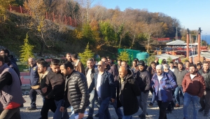 HEMA 'da maaşlarını alamayan işçiler eylem başlattı