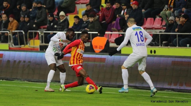 İstikbal Mobilya Kayserispor 1-0 Çaykur Rizespor 