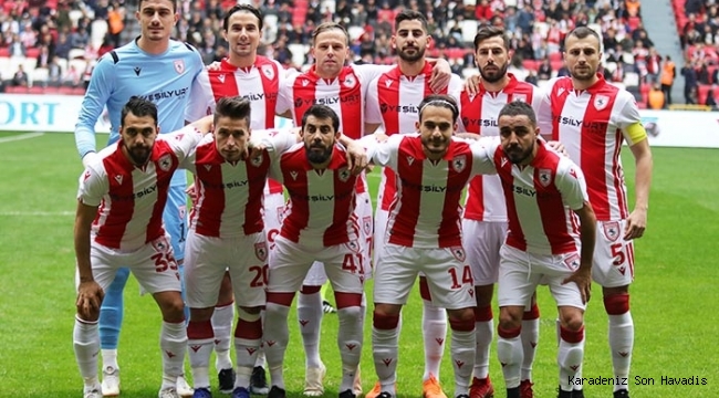 SAMSUNSPOR' UN İLK YARI KARNESİ