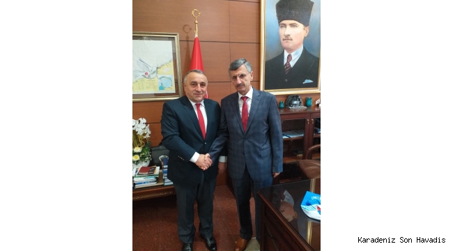 Trabzonlular Derneği Başkanı'ndan Vali Bektaş'a Ziyaret