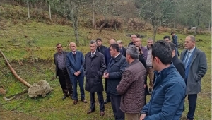 Vali Erdoğan Bektaş Devrek'de incelemelerde bulundu