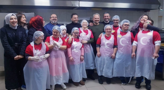 ZAFER EĞİTİM UYGULAMA ENGELLİLERİ MİSAFİR ETTİ