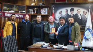 Zonguldakspor taraftarlarından Yeşil’e teşekkür 