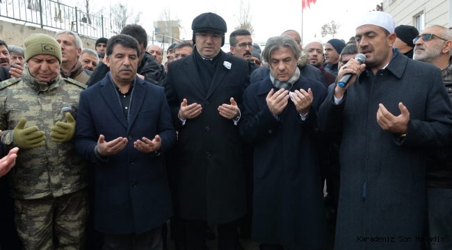 Bakan Yardımcısı Misbah Demircan Şehit Cenazesine Katıldı.