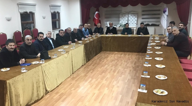 Başkan Köse muhtarlarla buluştu