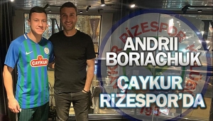 Çaykur Rizespor'a Ukrayna'lı Golcü