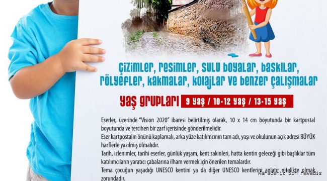 Çocuklar UNESCO’yu Çiziyor