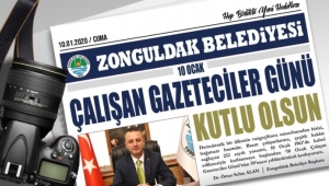 DR. ÖMER SELİM ALAN 10 OCAK ÇALIŞAN GAZETECİLER GÜNÜ’NÜ KUTLADI