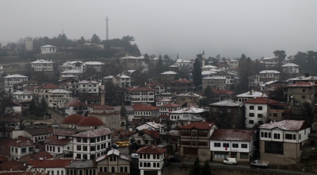 Dünya Miras Kenti Safranbolu’ya Yılı İlk Kar’ı Düştü