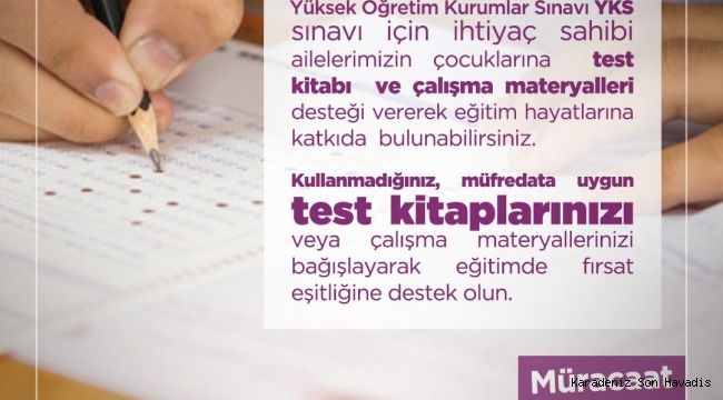 Eğitime Destek Olur Musun?