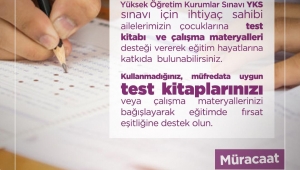 Eğitime Destek Olur Musun?