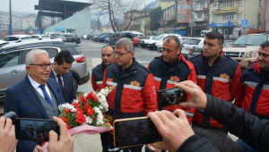 ELAZIĞ’A YARDIMA GİDEN İTFAİYE EKİBİ, EREĞLİ’YE DÖNDÜ